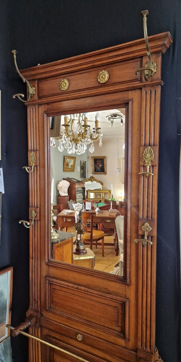 Vestiaire en noyer -photo-1