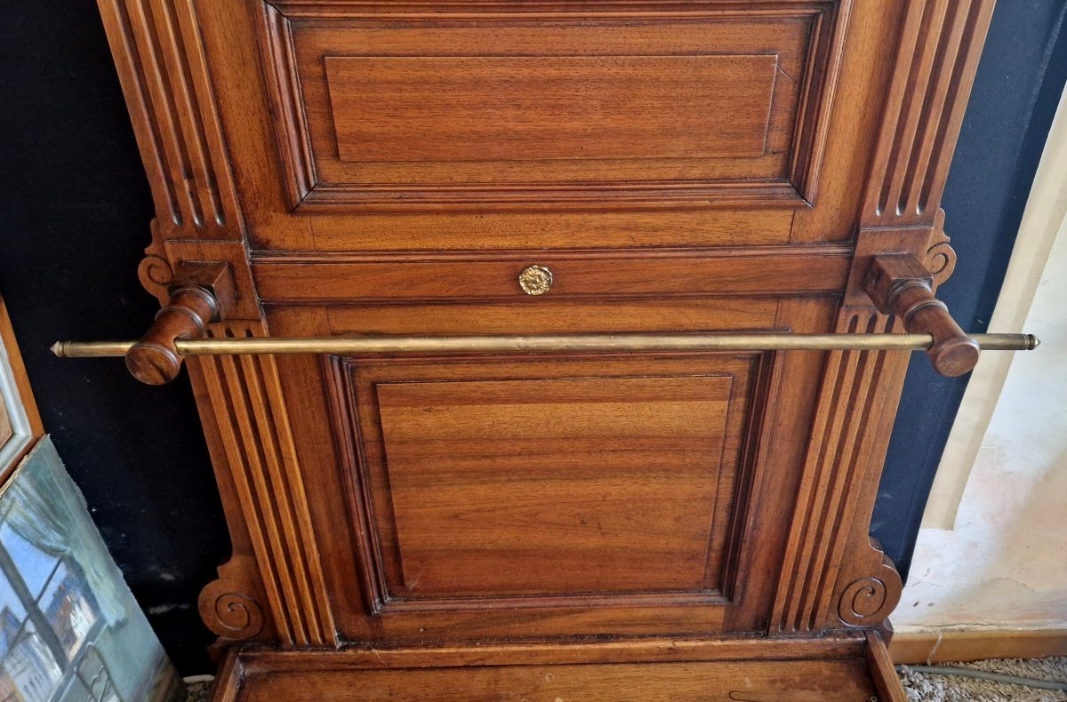 Vestiaire en noyer -photo-2