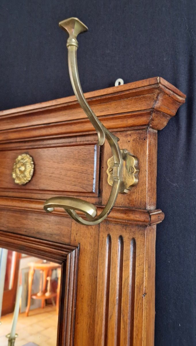 Vestiaire en noyer -photo-3