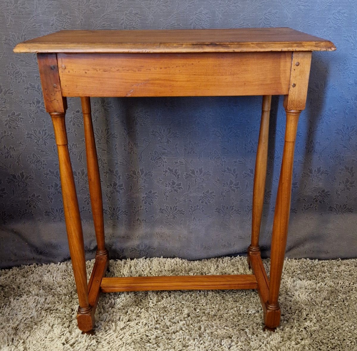 Table d'appoint en merisier XXe-photo-2