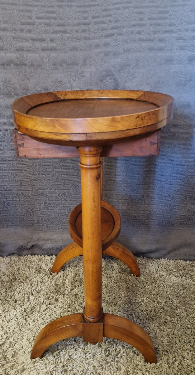 Empire Side Table In Cherry Wood-photo-1