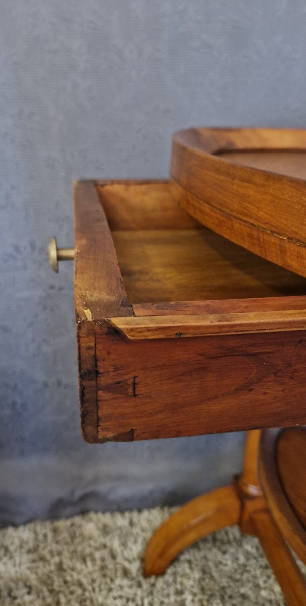 Empire Side Table In Cherry Wood-photo-5