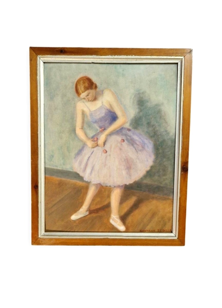 Ballerine par Sedille Gontran (actif année 20 /30)-photo-2
