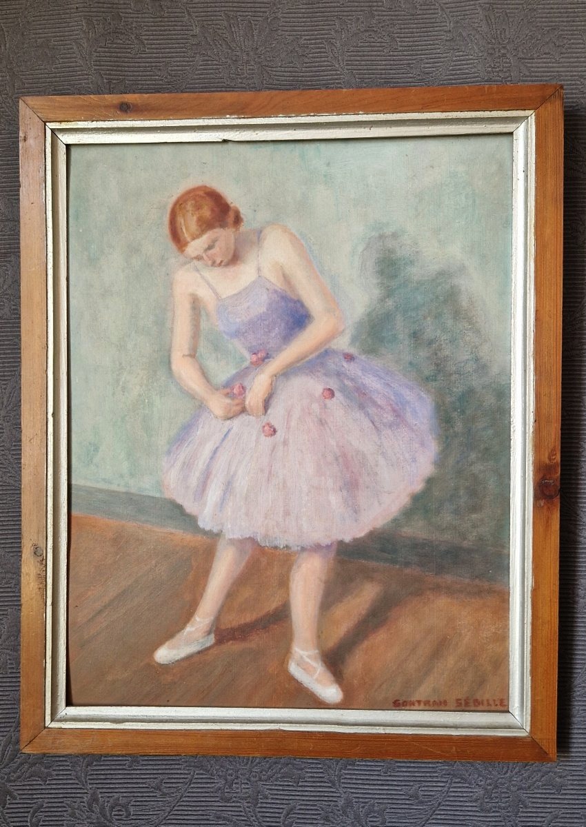 Ballerine par Sedille Gontran (actif année 20 /30)-photo-3