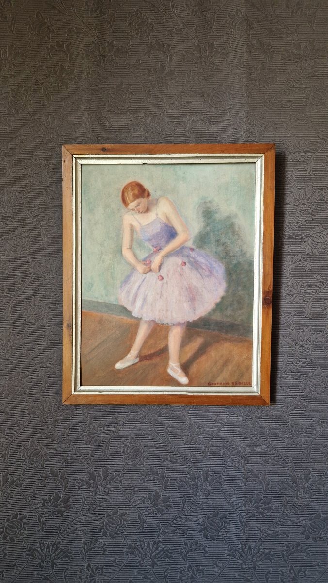 Ballerine par Sedille Gontran (actif année 20 /30)-photo-4