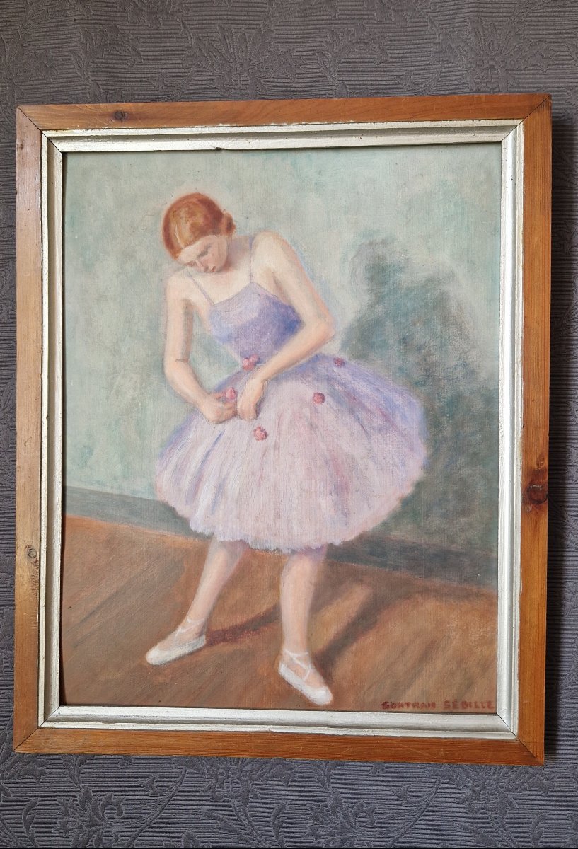 Ballerine par Sedille Gontran (actif année 20 /30)-photo-1