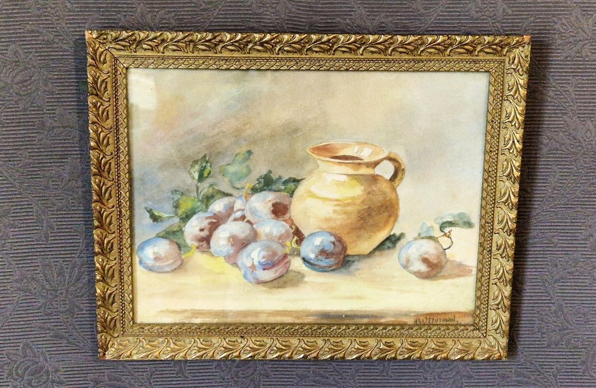 Mr. Desurmont (french School, 20th Century) – Still Life-photo-3