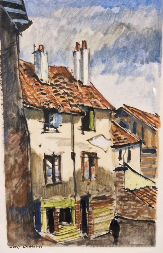 Louis CHAREYRE (1917-1995) – Paysage du Limousin