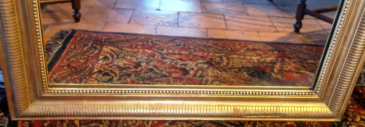 Miroir Louis Philippe doré-photo-4