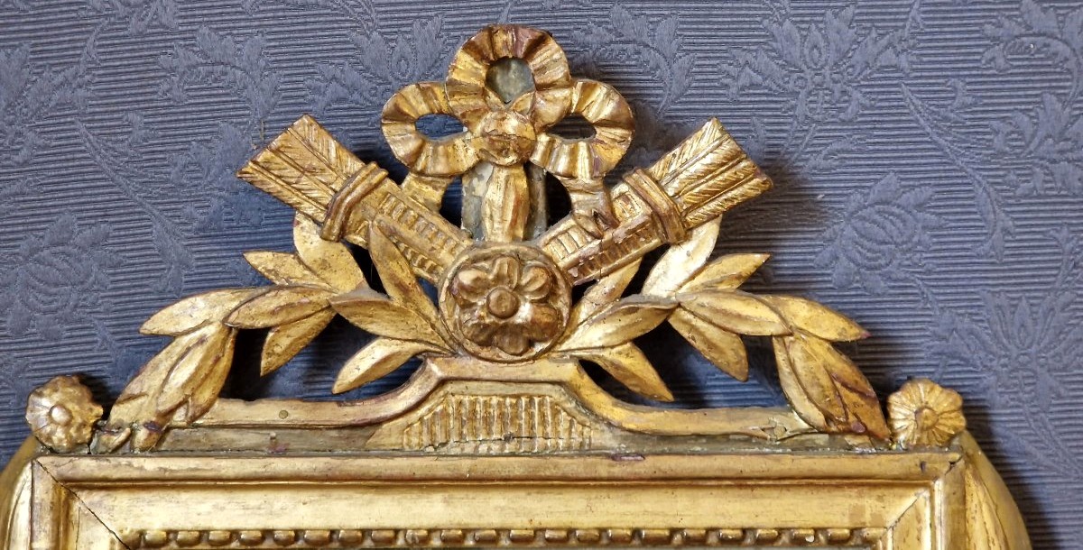 Louis XVI-style Trumeau - 19th Century-photo-4