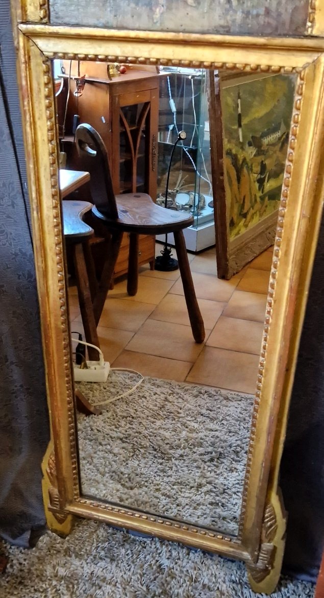 Louis XVI-style Trumeau - 19th Century-photo-1