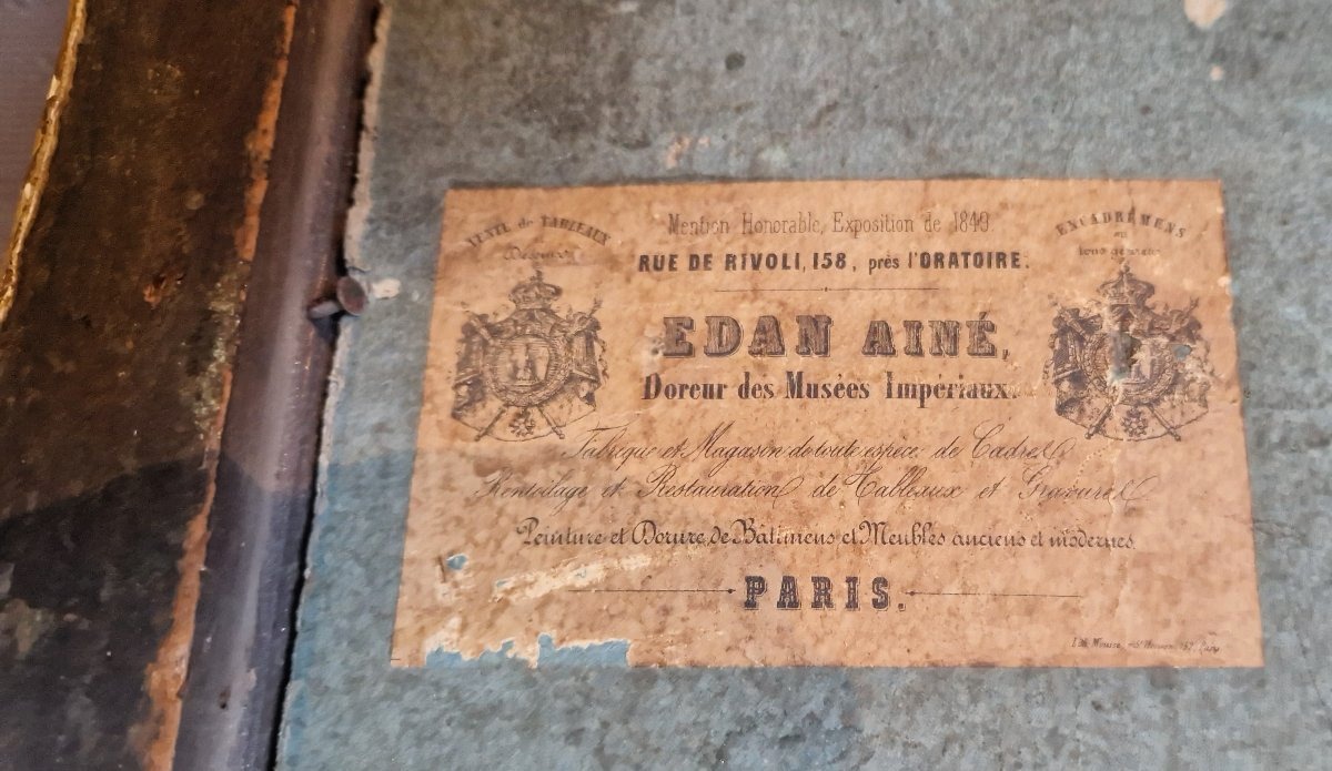 Louis XVI-style Trumeau - 19th Century-photo-5