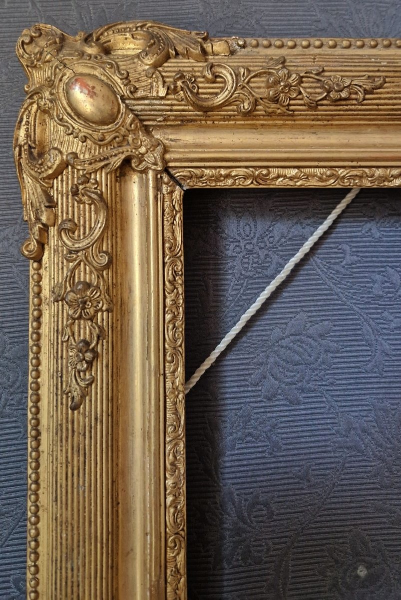 19th-century Gilded Restoration-style Frame-photo-4