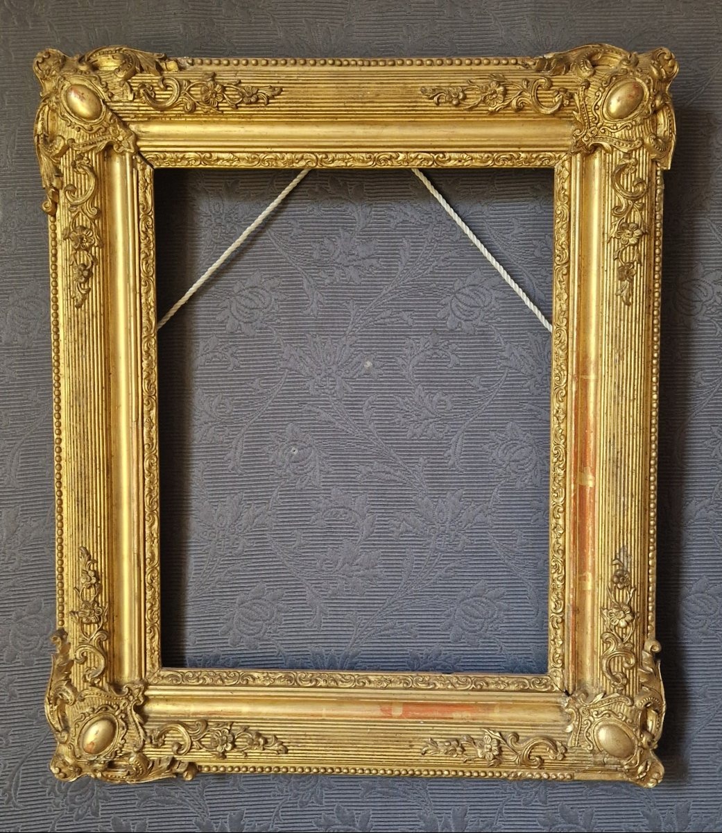19th-century Gilded Restoration-style Frame