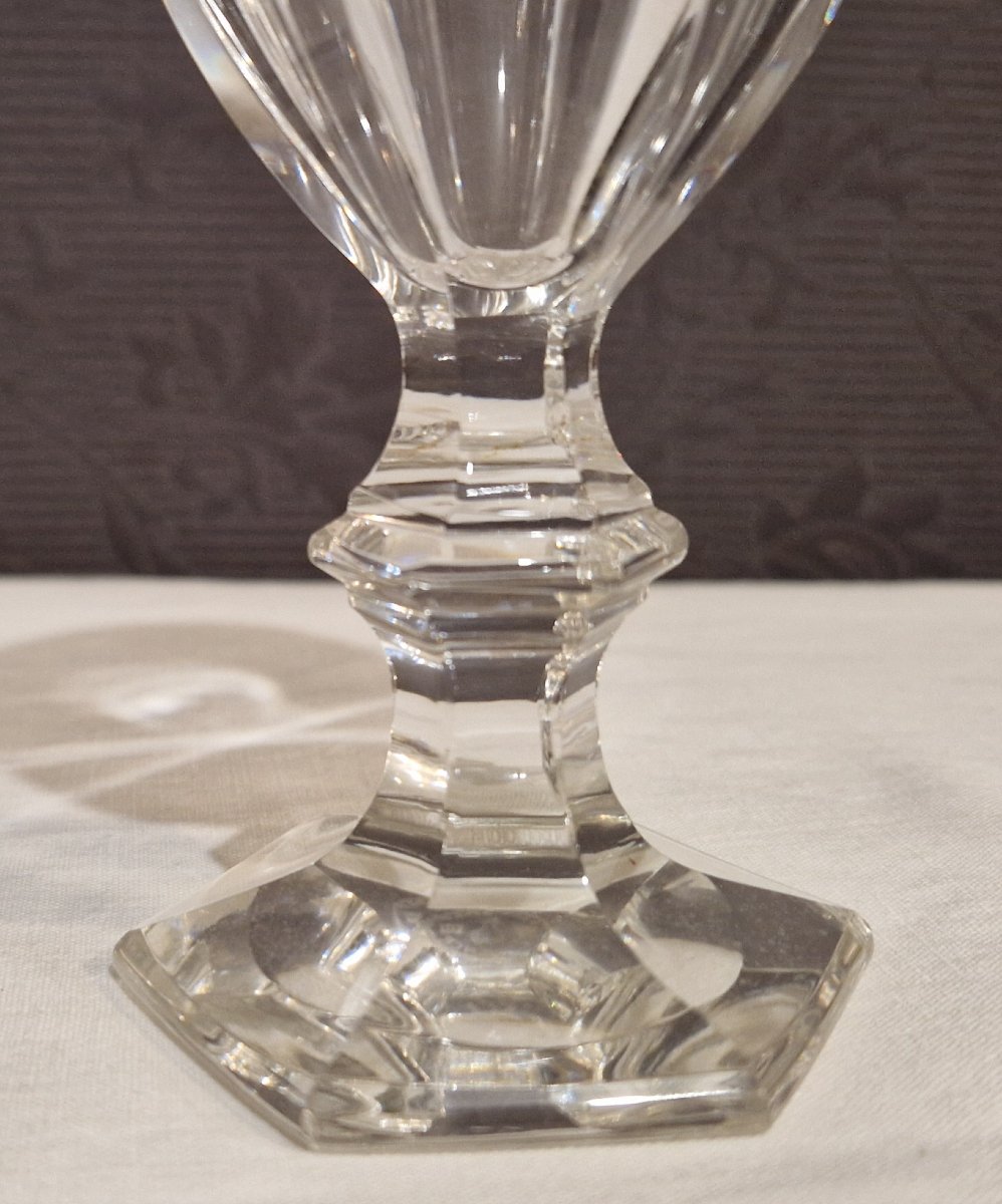 11 Verres  Cristal Baccarat Harcourt-photo-2