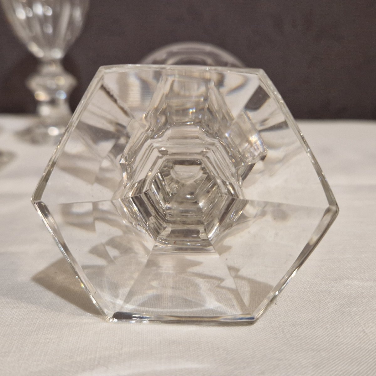 11 Verres  Cristal Baccarat Harcourt-photo-5