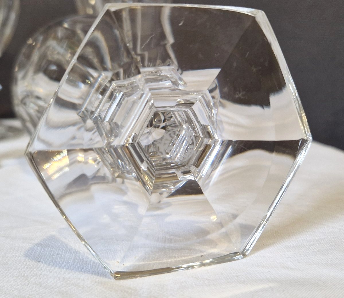 8 verres cristal Baccarat modèle Harcourt-photo-3