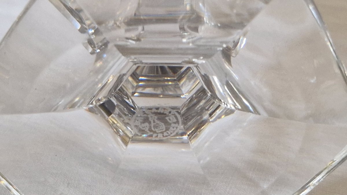 8 verres cristal Baccarat modèle Harcourt-photo-6