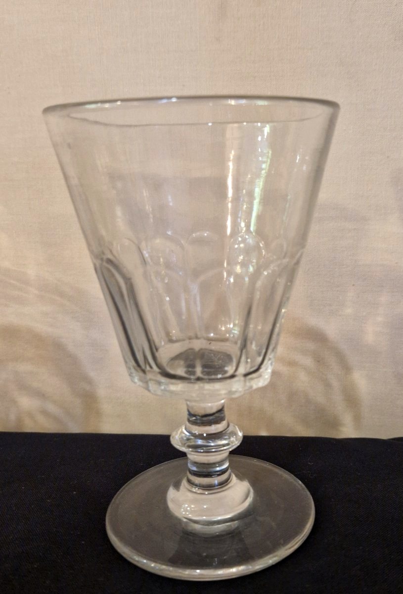 9 verres à vin XIXe-photo-1
