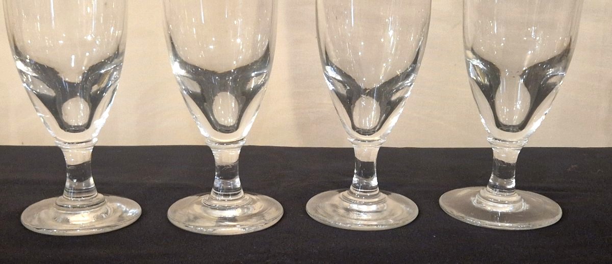 4 19th-century Absinthe Glasses-photo-1