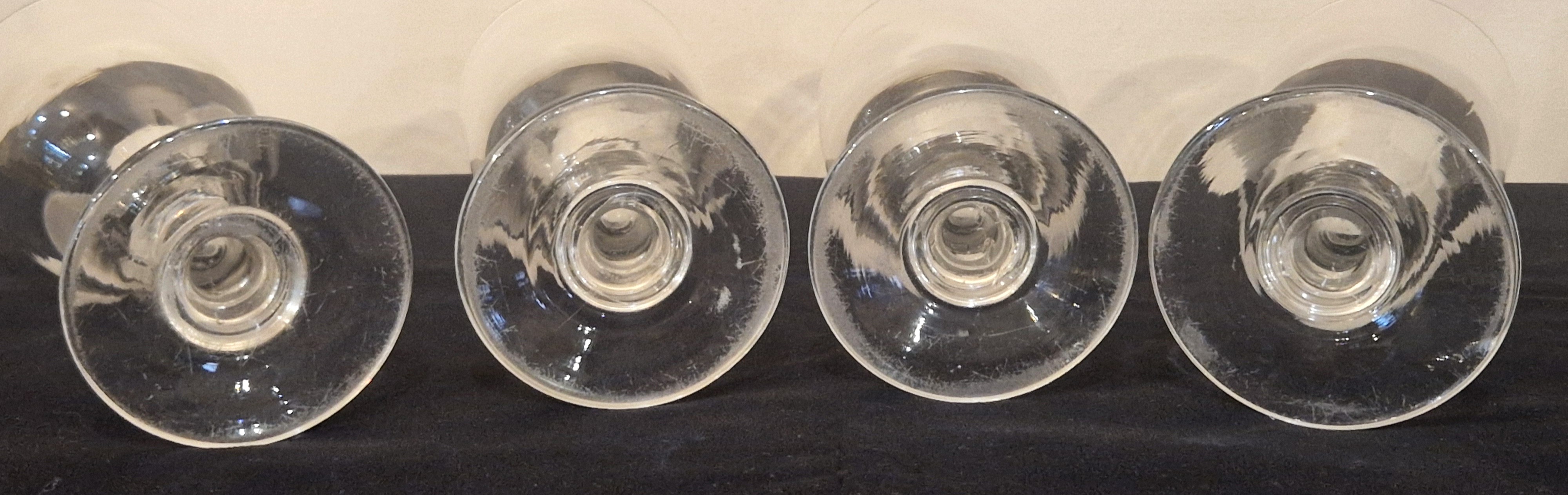 4 19th-century Absinthe Glasses-photo-3