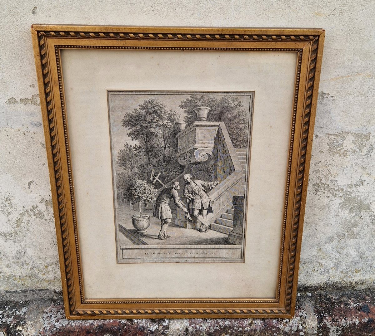 LE JARDINIER ET SON SEIGNEUR. Fable LXIV 