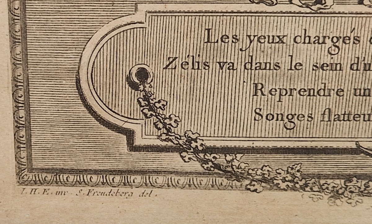 Pair Of Engravings Titled "sunset And Sunrise"-photo-2
