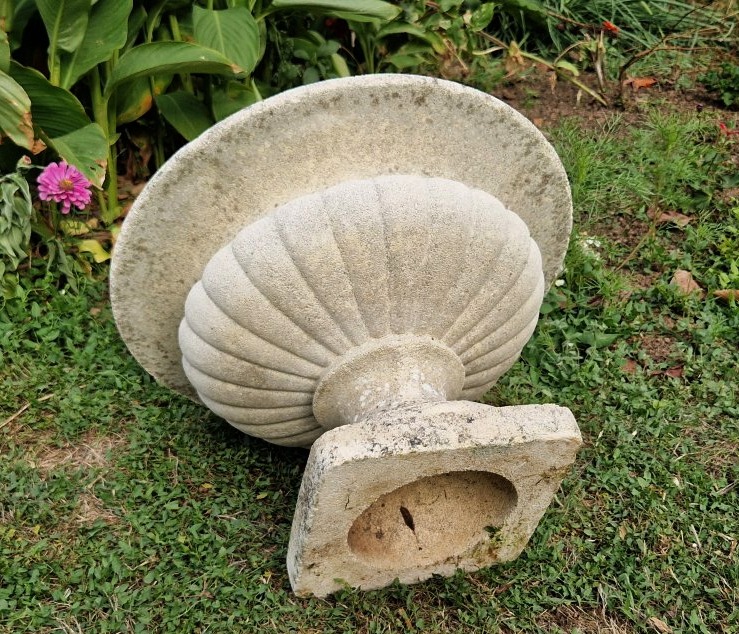 Medici Vases Made Of Reconstituted Stone. 20th Century-photo-2