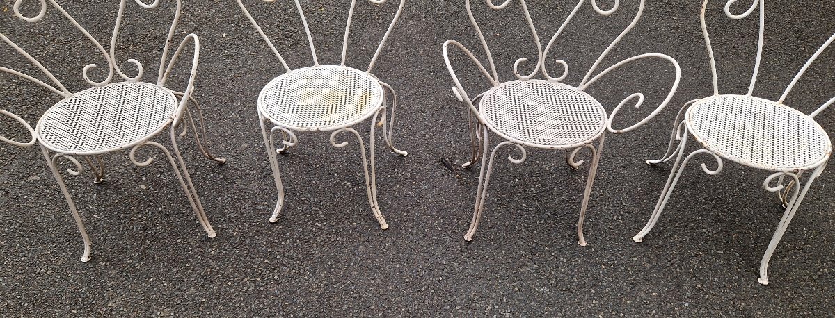 Salon de jardin en fer forgé -photo-4