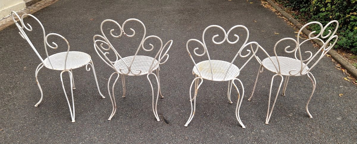 Salon de jardin en fer forgé -photo-1