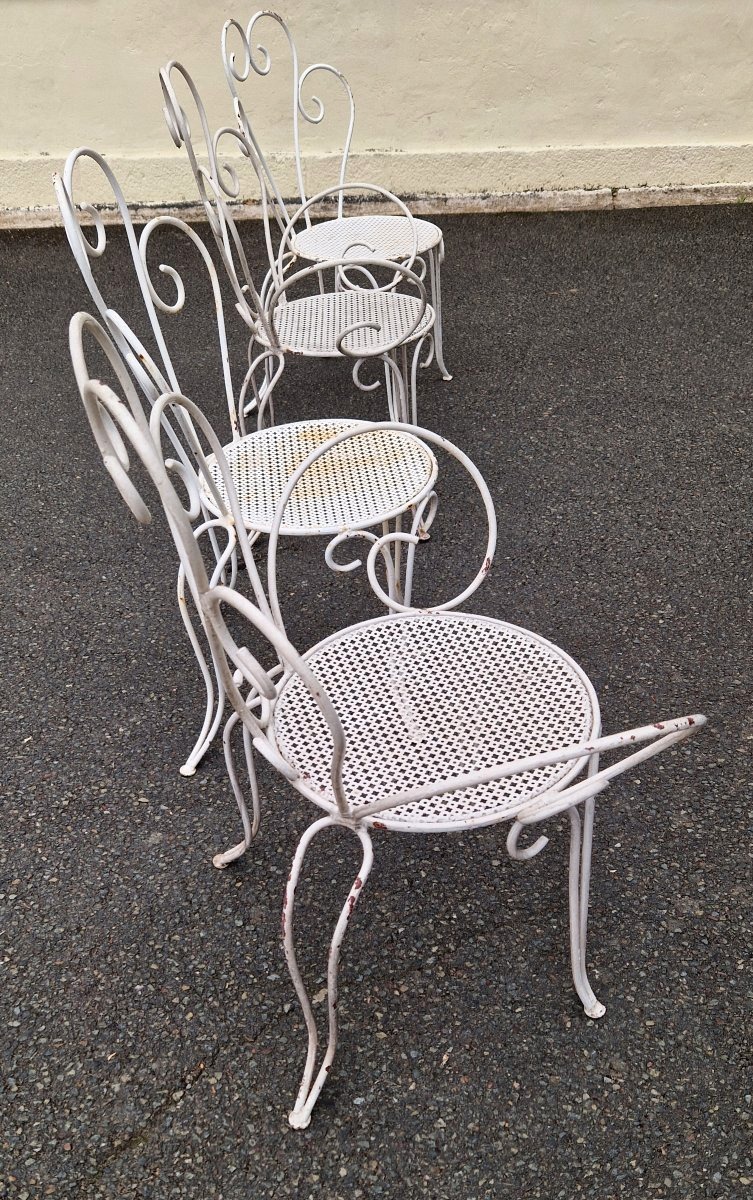 Salon de jardin en fer forgé -photo-2