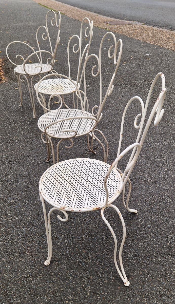Salon de jardin en fer forgé -photo-3
