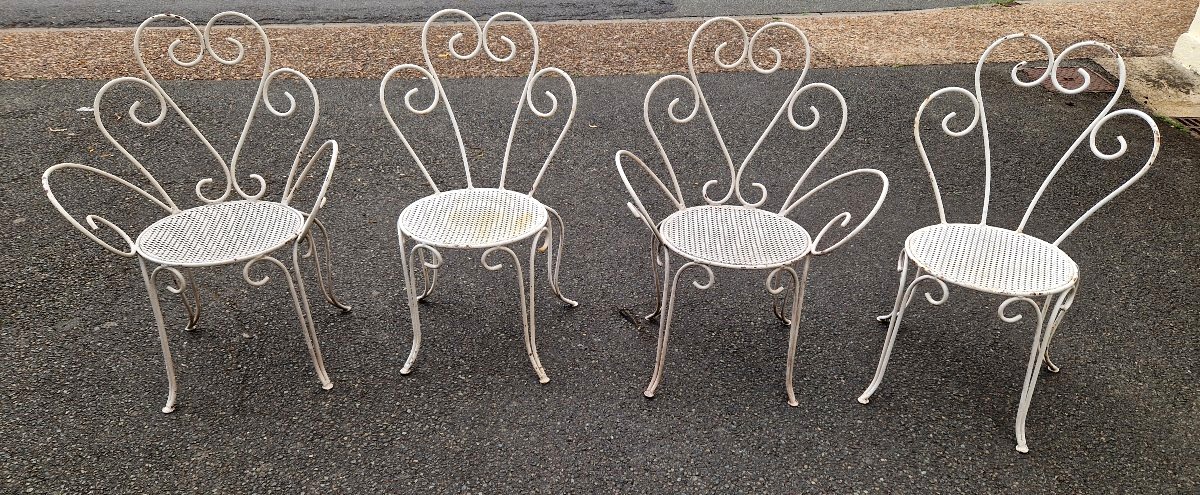 Salon de jardin en fer forgé -photo-7