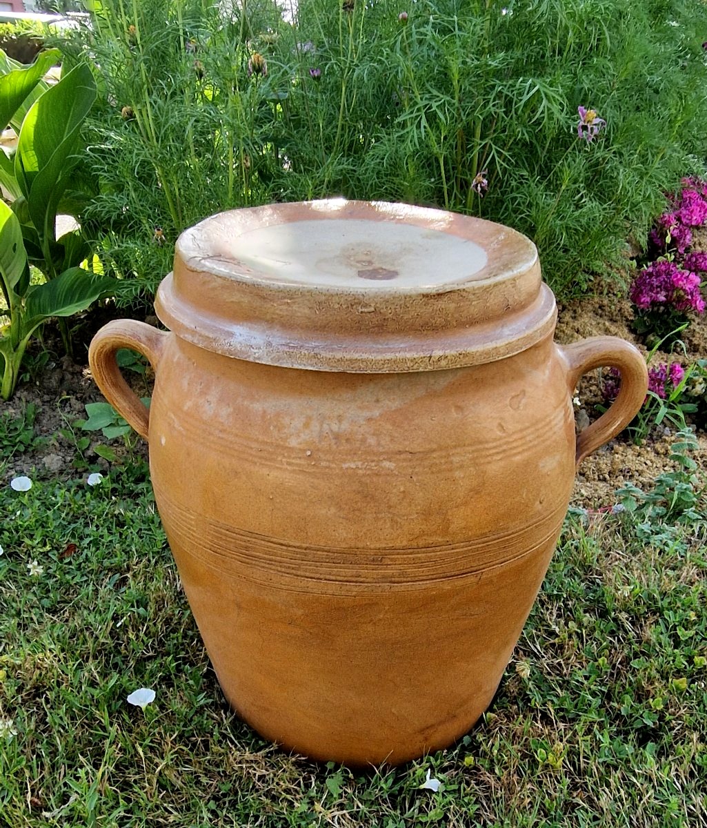 Jarre  en grès -saloir - 25 litres-photo-3