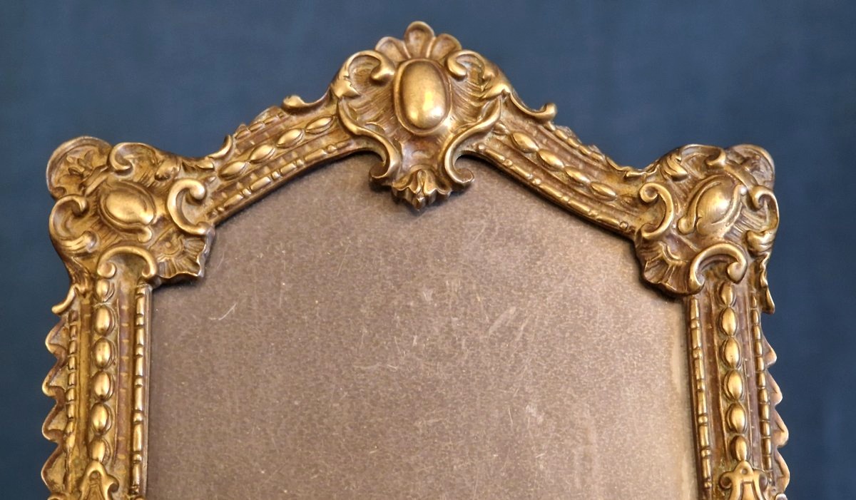 19th-century Louis XV-style Bronze Frame-photo-3