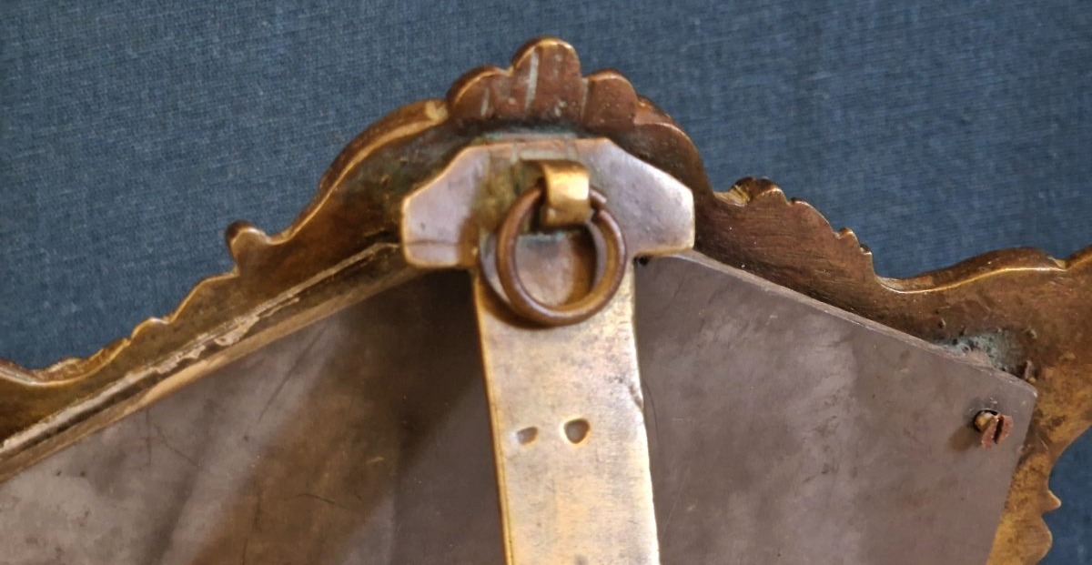 19th-century Louis XV-style Bronze Frame-photo-3
