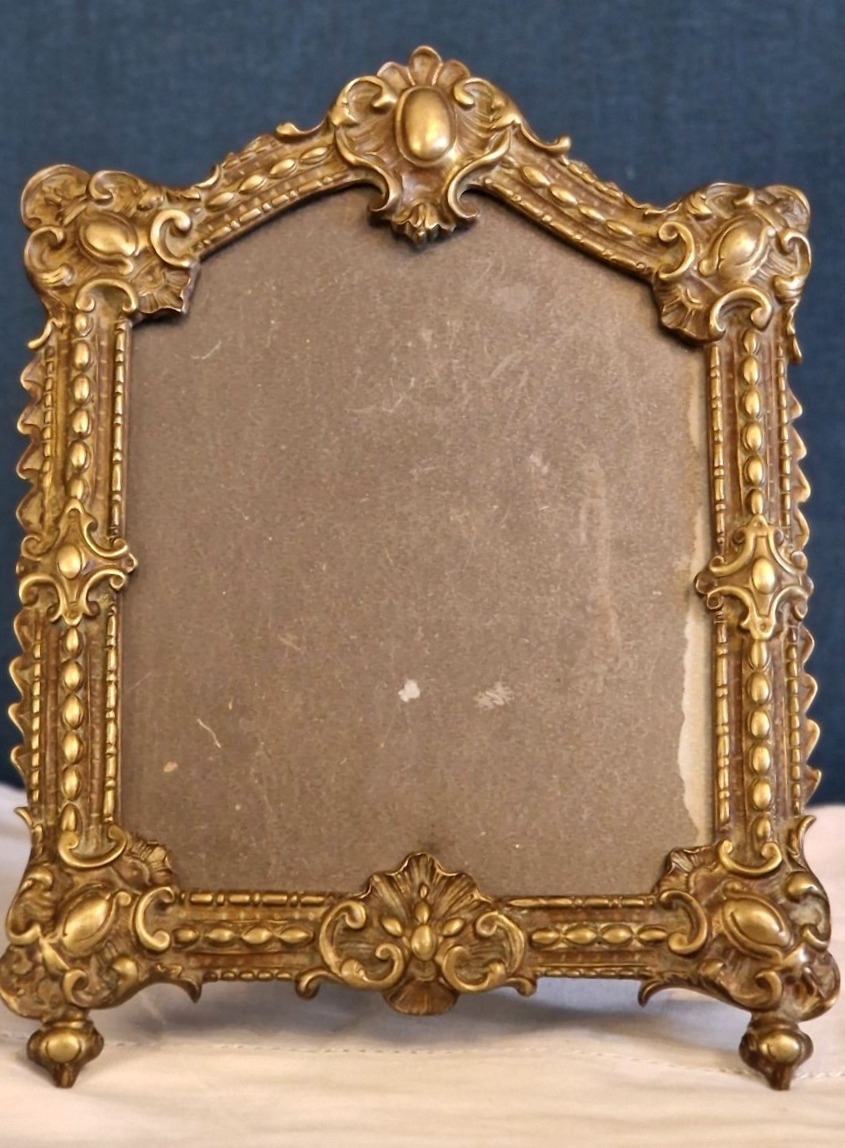 19th-century Louis XV-style Bronze Frame
