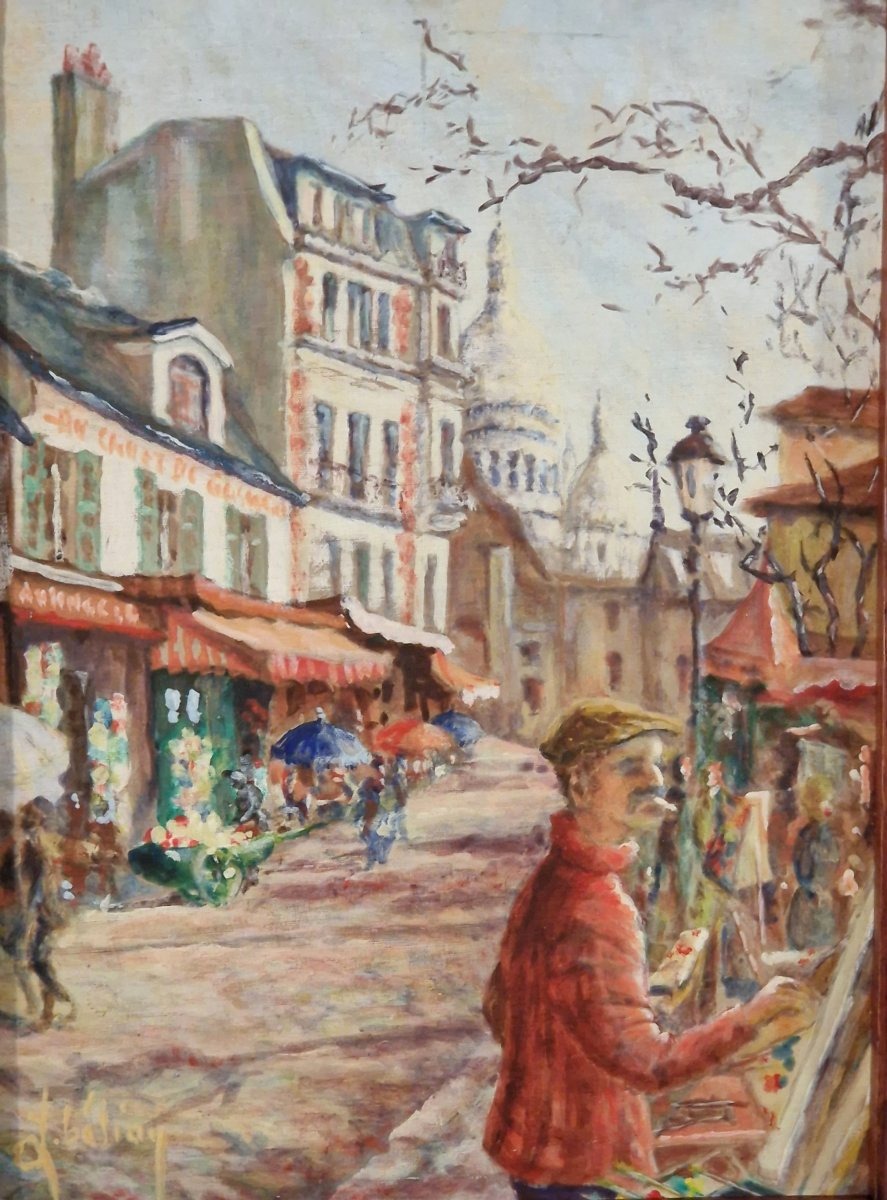 Place Du Tertre - Montmartre - Mid-20th Century