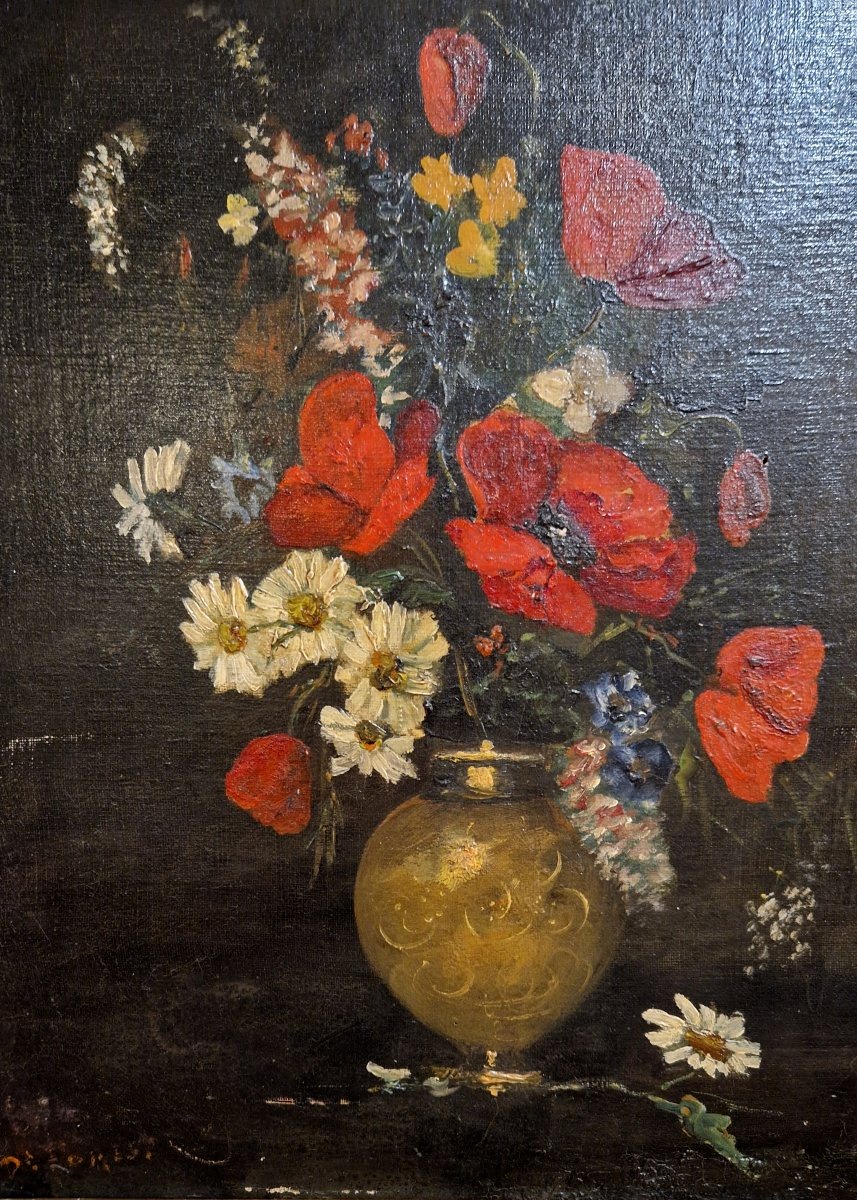 Bouquet Of Flowers - Pierre Forest (1881–1971)-photo-4