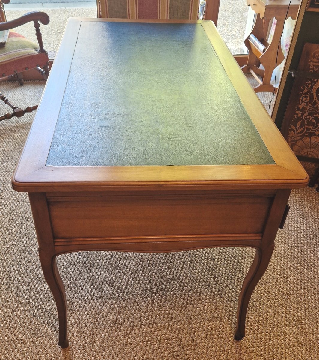 Bureau en merisier de style Louis XV-photo-3