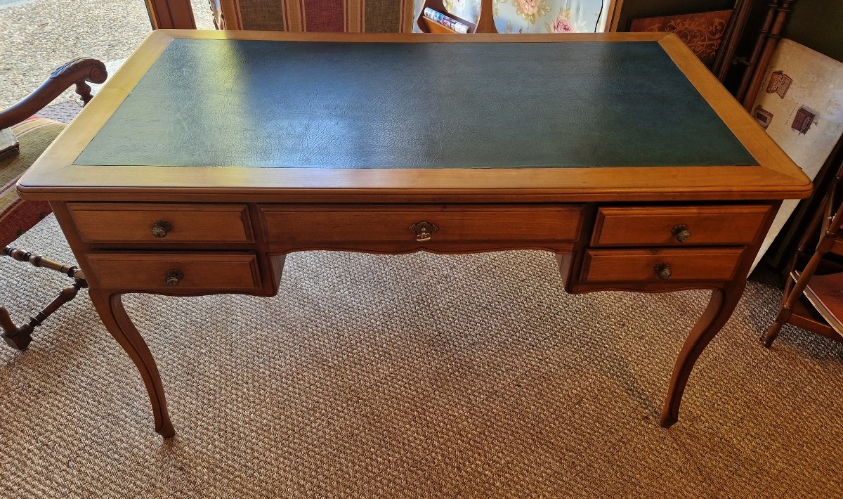 Bureau en merisier de style Louis XV-photo-2