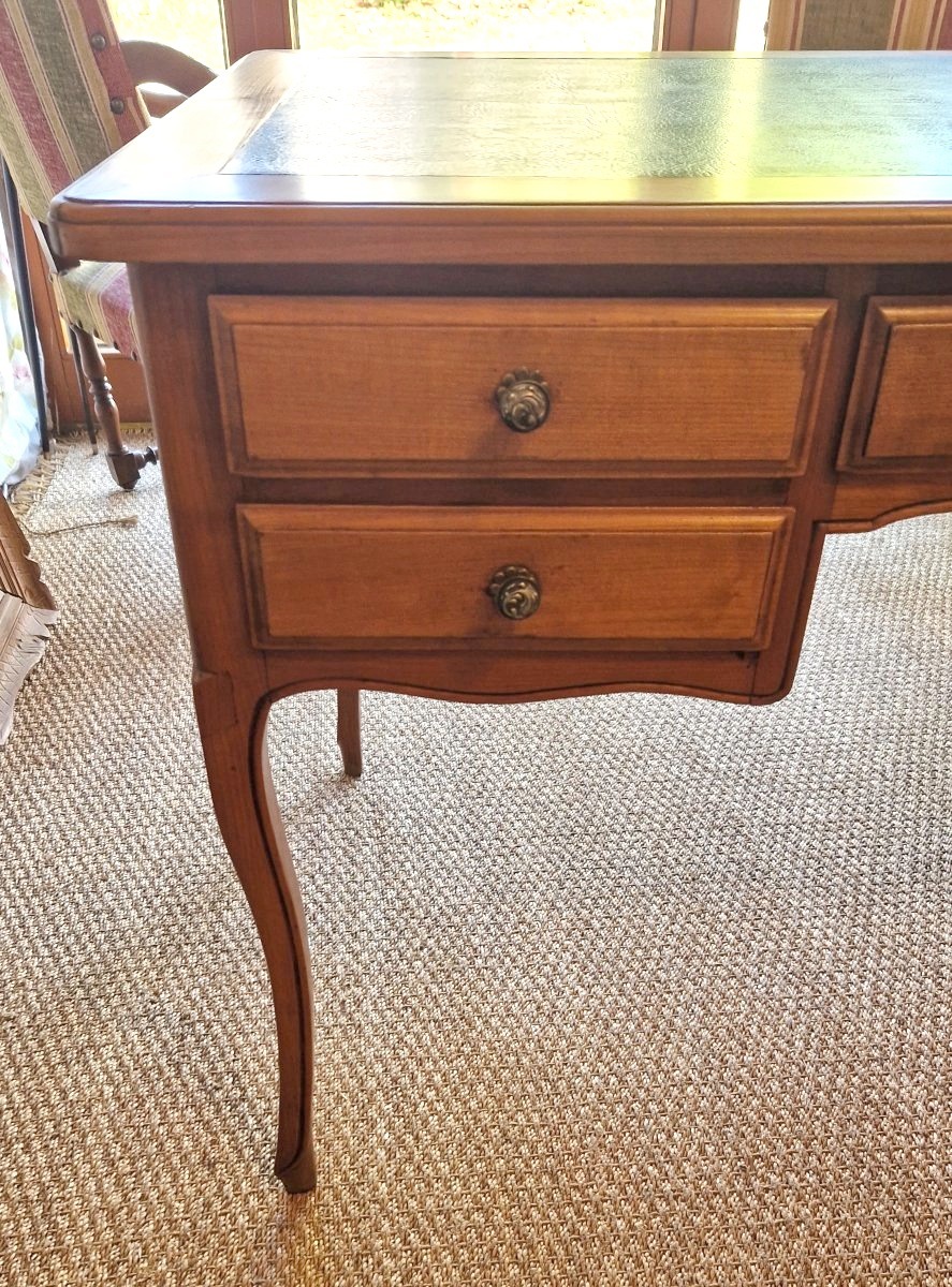 Bureau en merisier de style Louis XV-photo-2