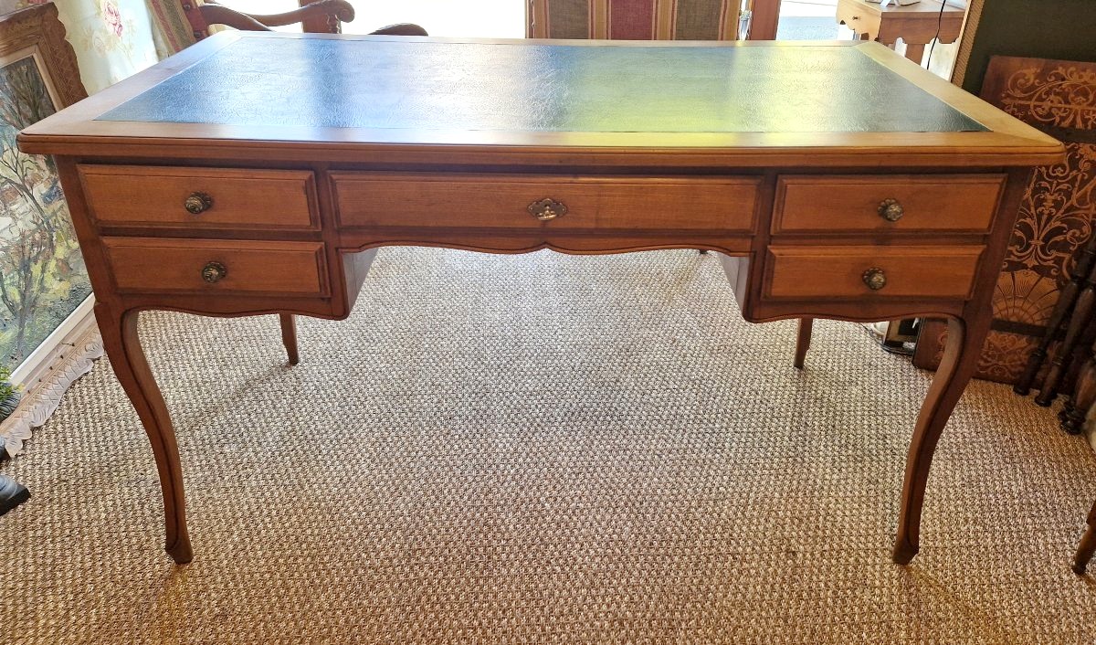 Bureau en merisier de style Louis XV-photo-6