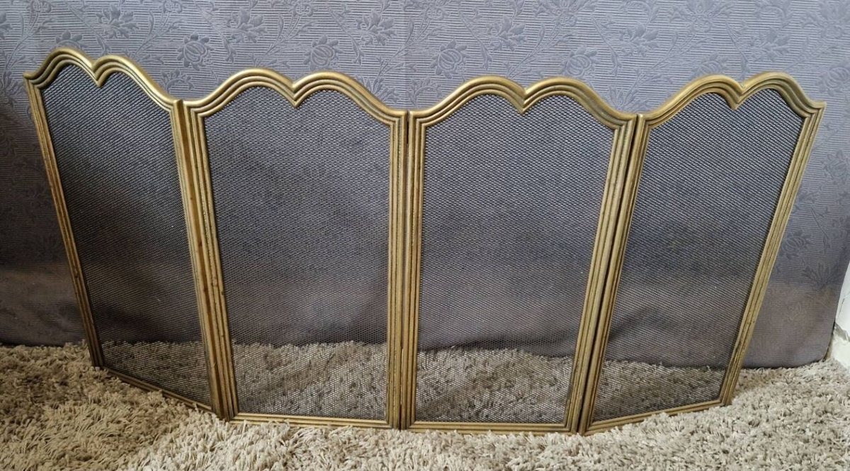 Brass Fire Screen-photo-1