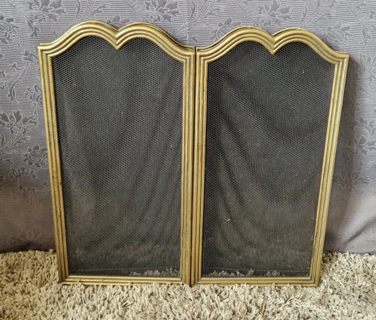 Brass Fire Screen-photo-2