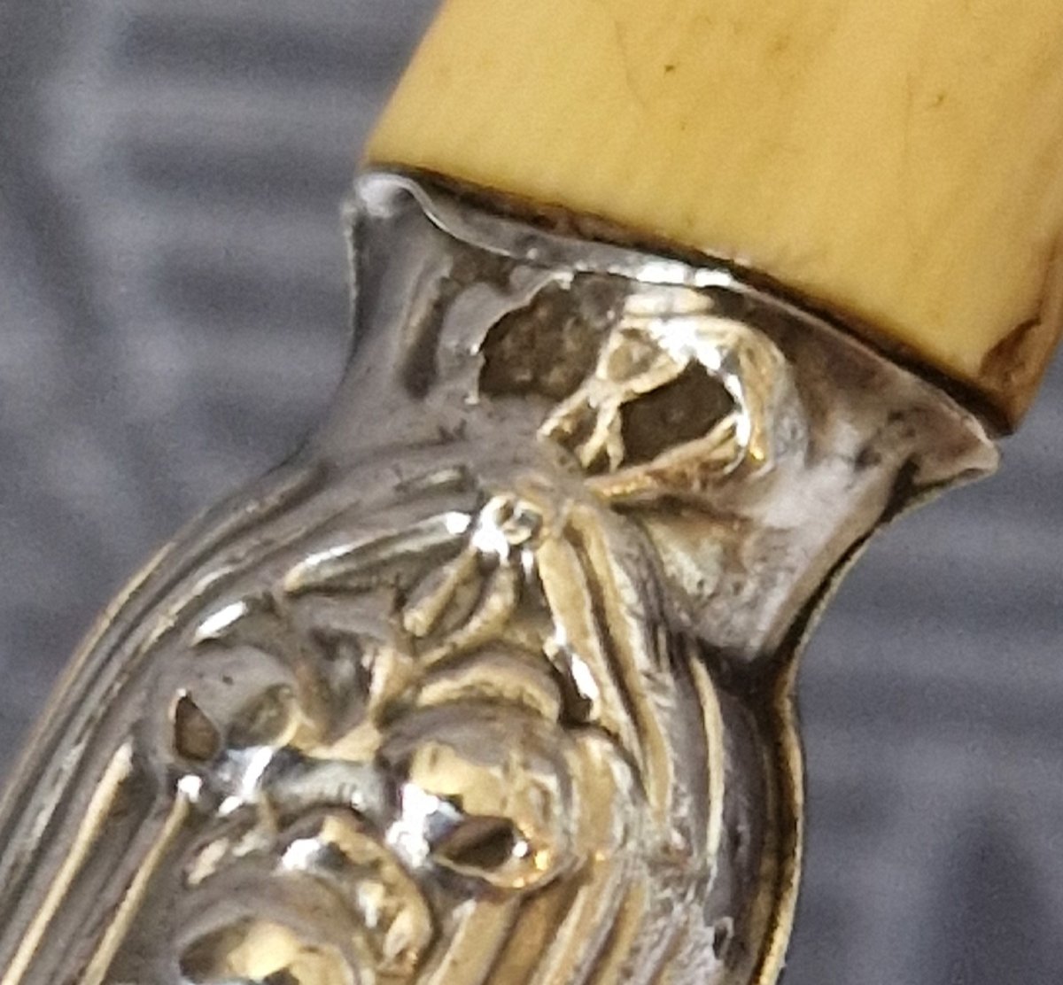 Silver-plated Porridge Spoon-photo-3