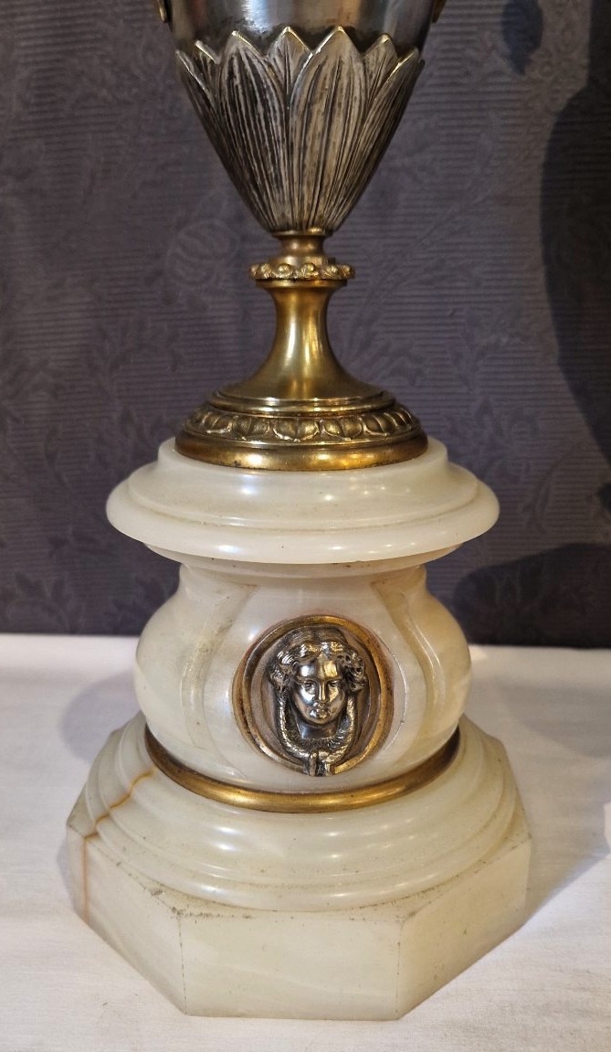 Paire de candélabres Napoléon III-photo-1