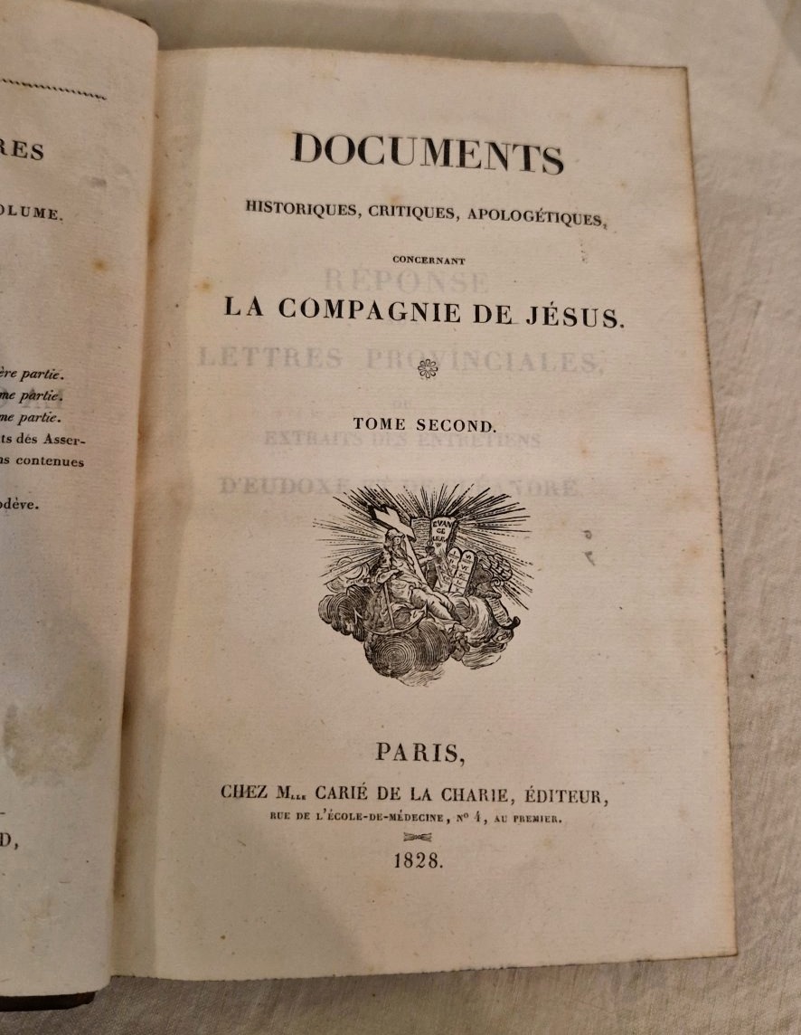 Documents Of The Society Of Jesus, 19th Century—3 Volumes-photo-6