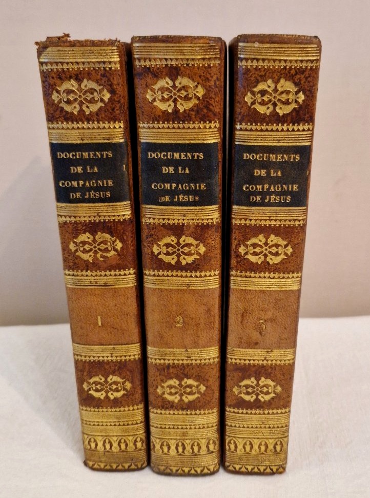 Documents Of The Society Of Jesus, 19th Century—3 Volumes