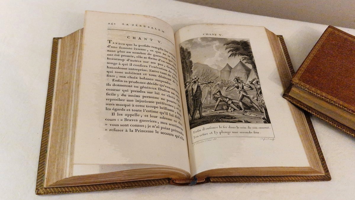 Jérusalem délivrée -1803- 2 volumes-photo-4